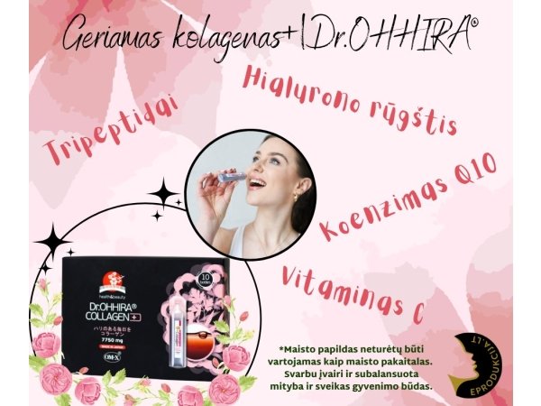 Geriamas kolagenas+|Dr.OHHIRA®