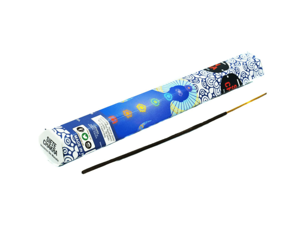 Natūralūs Mandala smilkalai Septynios Chakros pakuotėje