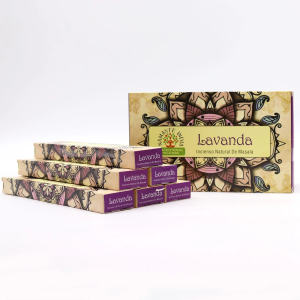Natūralūs Mandala levandų smilkalai – raminantis masala aromatas pakuotėje