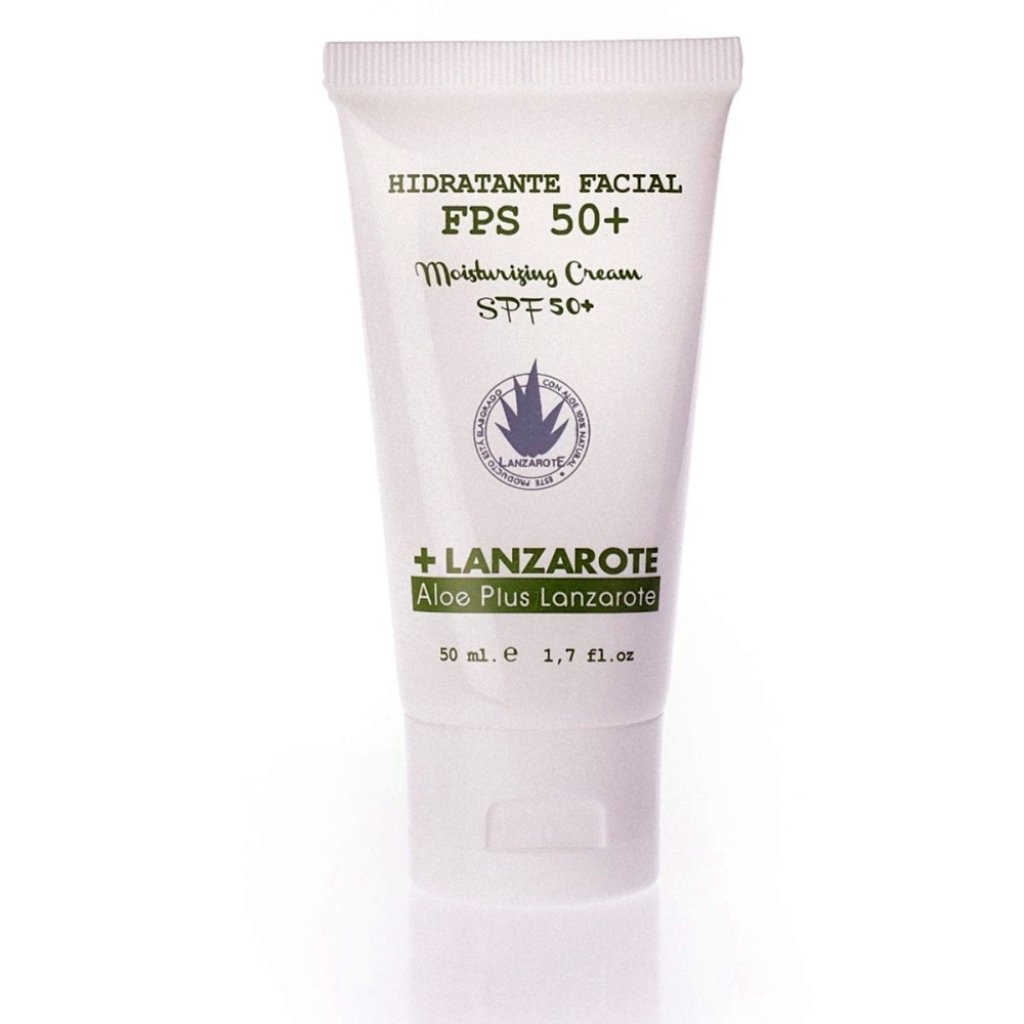 Drėkinamasis veido kremas su alavijais, SPF50