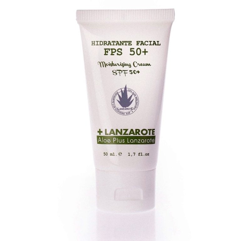 Drėkinamasis veido kremas su alavijais, SPF50